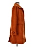 ModCloth 100% Polyester Orange Coat Size M - photo 4