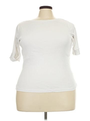Lauren by Ralph Lauren Short Sleeve Top (view 1)