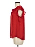 Liz Claiborne 100% Polyester Red Short Sleeve Blouse Size M - photo 5