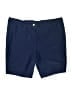 Catherines Solid Blue Shorts Size 2X - photo 1