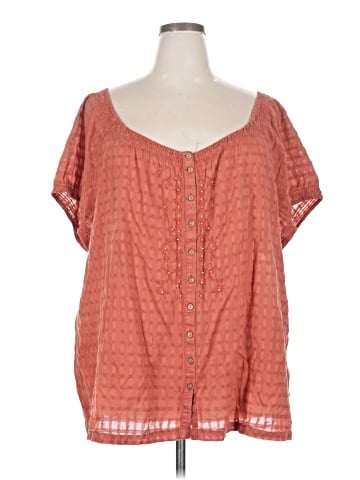 SONOMA life + style Short Sleeve Blouse (view 1)