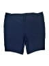 Catherines Solid Blue Shorts Size 2X - photo 2