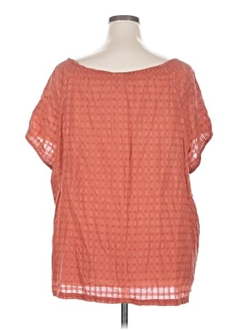 SONOMA life + style Short Sleeve Blouse (view 2)