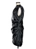 Lioness Metallic Black Cocktail Dress Size M - photo 5