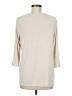 Chico's Solid Ivory Casual Dress Size Med (1) - photo 2