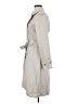 Garnet Hill Gray Trenchcoat Size 6 - photo 5