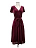 ModCloth Burgundy Casual Dress Size S - photo 1