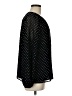 Gap 100% Polyester Polka Dots Black Long Sleeve Blouse Size M - photo 4