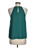 Naked Zebra 100% Polyester Teal Sleeveless Blouse Size M - photo 2