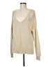 Lucky Brand Solid Ivory Pullover Sweater Size M - photo 1