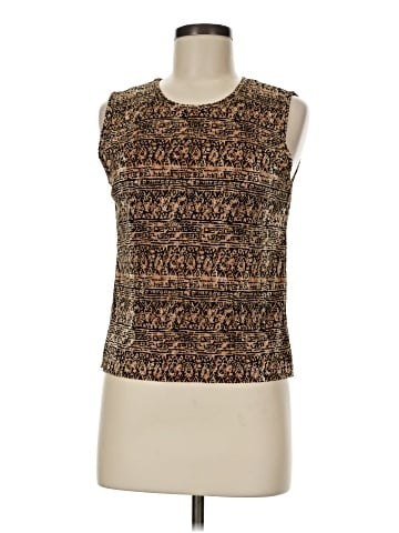 Plisse Sleeveless Top (view 1)