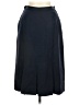 Kasper Solid Black Blue Formal Skirt Size 8 - photo 2