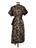 J.Crew 100% Polyester Animal Print Brown Cocktail Dress Size M - photo 2