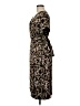 J.Crew 100% Polyester Animal Print Brown Cocktail Dress Size M - photo 5