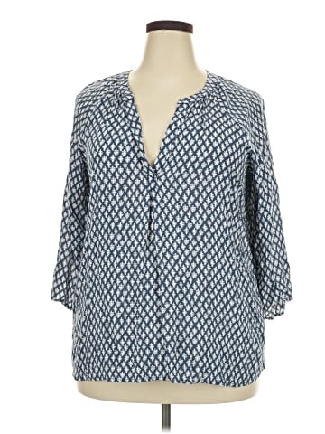Gap Outlet 3/4 Sleeve Blouse (view 1)