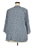 Gap Outlet 100% Viscose Blue 3/4 Sleeve Blouse Size XXL - photo 2