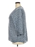 Gap Outlet 100% Viscose Blue 3/4 Sleeve Blouse Size XXL - photo 5
