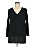 MICHAEL Michael Kors 100% Polyester Black Long Sleeve Blouse Size M - photo 1
