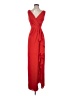 Aidan Mattox 100% Polyester Red Cocktail Dress Size 4 - photo 1