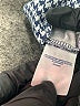 Lands' End Houndstooth Gray Casual Pants Size S - photo 5