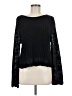 BCBGMAXAZRIA Black Long Sleeve Top Size M - photo 1