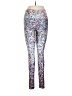 Goldsheep Print Purple Active Pants Size M - photo 2