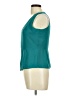 Naked Zebra 100% Polyester Teal Sleeveless Blouse Size M - photo 5