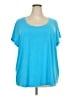 Athleta Blue Active T-Shirt Size 2X - photo 1