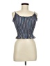 Wild Honey 100% Polyester Blue Sleeveless Top Size M - photo 1