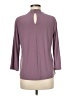 C established 1946 Purple 3/4 Sleeve Blouse Size M - photo 2