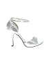 Delicious Silver Sandals Size 7 - photo 1