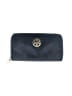 Tory Burch 100% Leather Blue Leather Wallet One size - photo 1