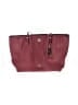 Coach 100% Leather Burgundy Leather Tote One size - photo 1