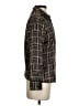 Reiss 100% Silk Tweed Black Long Sleeve Silk Top Size 2 - photo 4