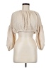 Mable 100% Rayon Tan Short Sleeve Turtleneck Size M - photo 1