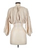 Mable 100% Rayon Tan Short Sleeve Turtleneck Size M - photo 2