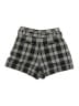Gap Checkered-gingham Gray Shorts Size 6 - photo 2