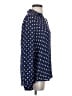 L'Agence Polka Dots Blue Long Sleeve Blouse Size S (estimated) - photo 4
