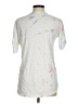 Chrysanthemum Tie-dye White Short Sleeve T-Shirt Size M - photo 2