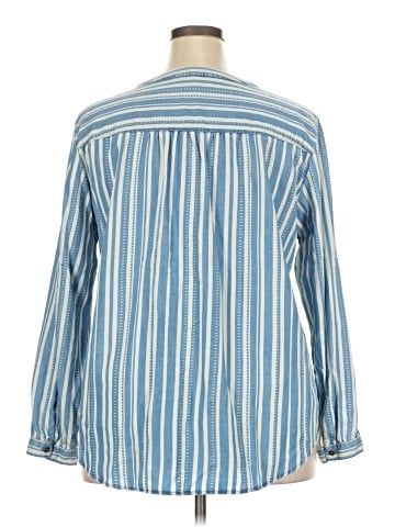 Style&Co Long Sleeve Button-Down Shirt (view 2)
