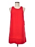Leith 100% Polyester Solid Red Casual Dress Size M - photo 1