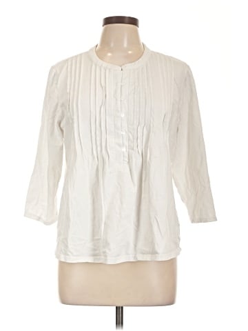 Lands' End 3/4 Sleeve T-Shirt (view 1)