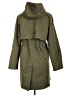 Sam Edelman 100% Polyester Green Raincoat Size L - photo 2