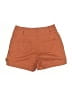 Tribal Solid Brown Khaki Shorts Size 2 - photo 2