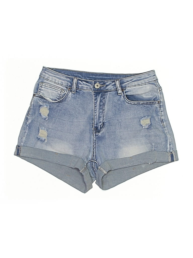 Pre-owned Jeans Denim Shorts In Blue