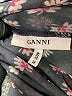 Ganni 100% Polyamide Black Long Sleeve Top Size EU 38 / US 8 - photo 7
