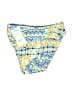 Sunsets Print Yellow Swimsuit Bottoms Size S - photo 2