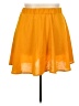 Shein 100% Polyester Solid Orange Casual Skirt Size XXL - photo 1