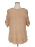 Cable & Gauge Tan Poncho Size 1X - photo 1