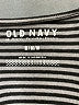 Old Navy Stripes Gray Sleeveless T-Shirt Size M - photo 7